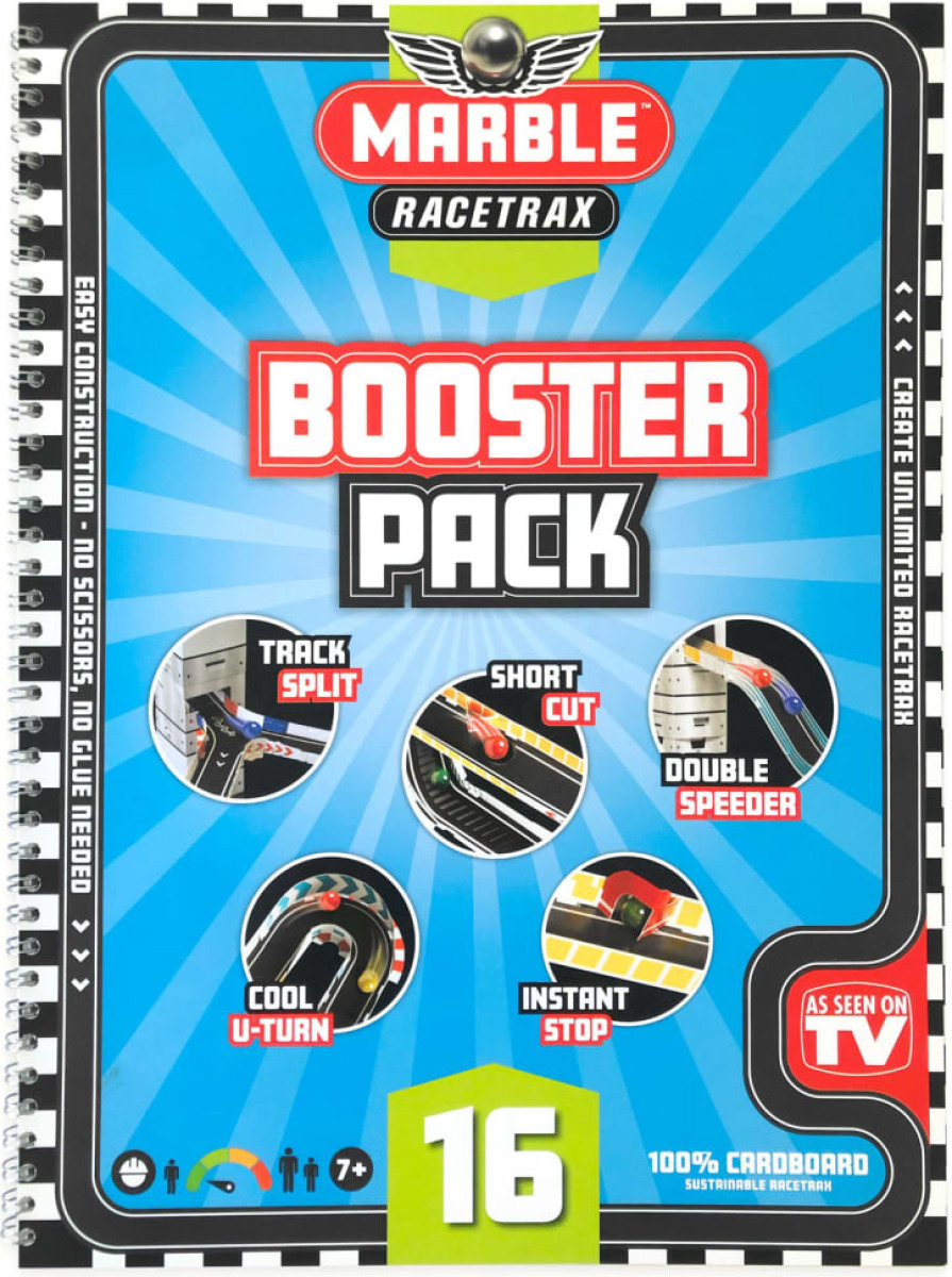 Marble RaceTrax Uitbreidingspakket 16 vellen