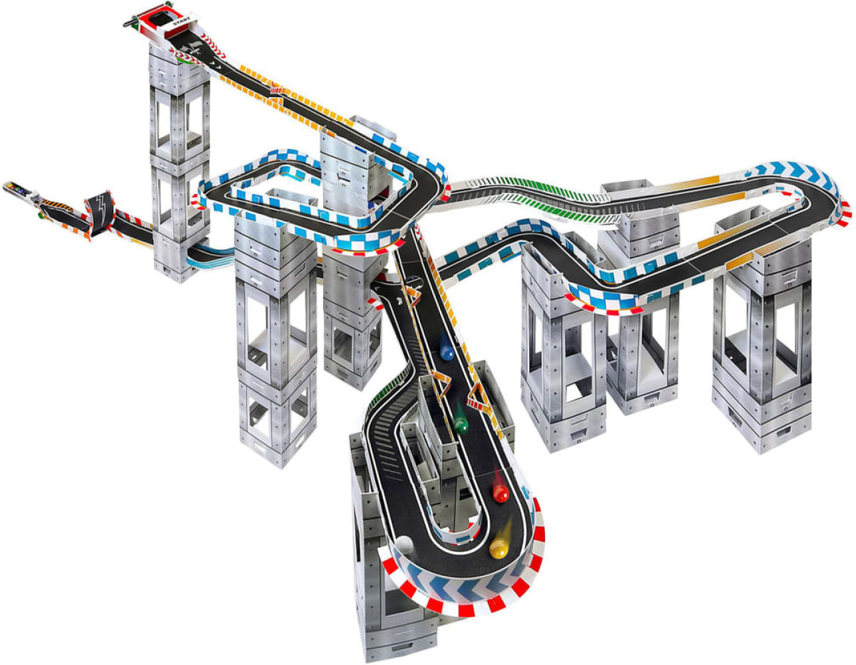 Marble RaceTrax Knikkerbaanset 32 vellen 5 m