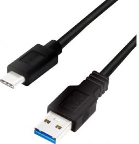 LogiLink CU0167 USB-kabel 0,5 m 3.2 Gen 1 (3.1 Gen 1) USB A USB C Zwart