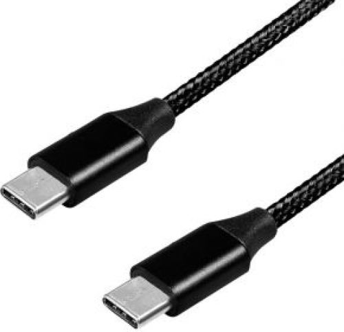 LogiLink CU0153 USB-kabel 0,3 m 2.0 USB C Zwart