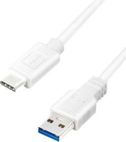 LogiLink CU0173 USB-kabel 0,5 m 3.2 Gen 1 (3.1 Gen 1) USB A USB C Wit