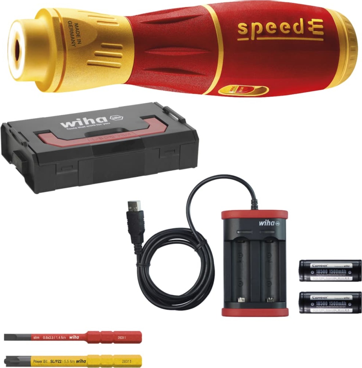 Wiha 7-delige E-schroevendraaierset Speed