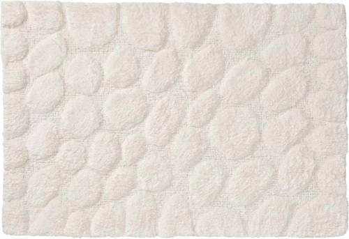 Sealskin Badmat Pebbles 60x90 cm katoen ivoorkleurig