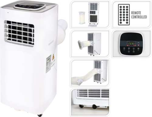Excellent Electrics Airconditioner met afstandsbediening 1500 W wit