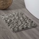 Sealskin Badmat Vintage 50x80 cm donkergrijs en wit