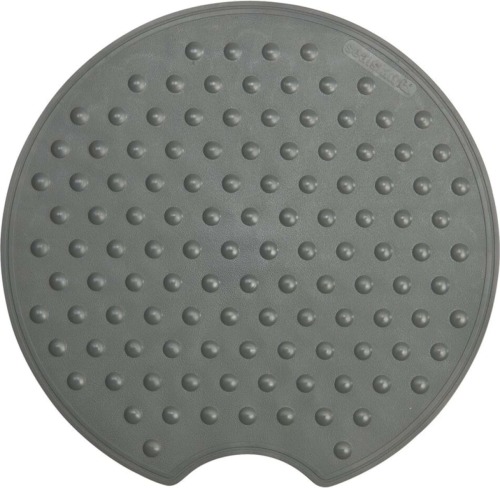 Sealskin Mat anti-slip Rotondo 55 cm antracietkleurig