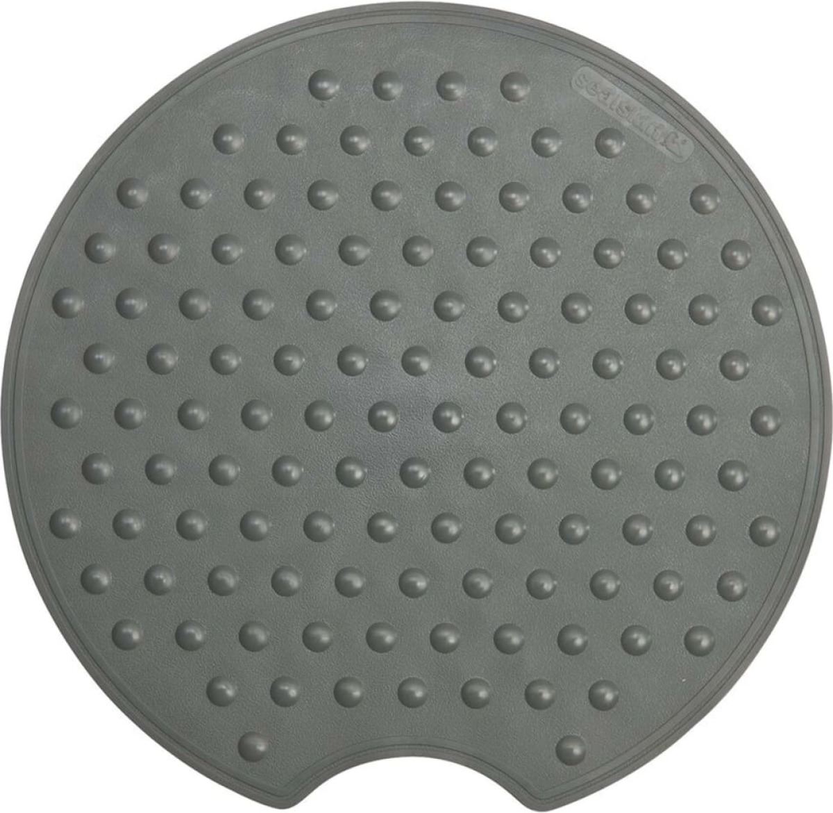 Sealskin Mat anti-slip Rotondo 55 cm antracietkleurig