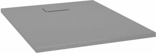 VidaXL Douchebak 100x80 cm SMC grijs