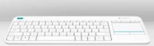 Logitech K400 Plus RF Draadloos QWERTY Brits Engels Wit