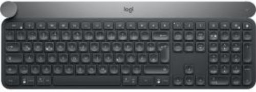 Logitech Craft RF Wireless + Bluetooth QWERTZ Duits Zwart, Grijs