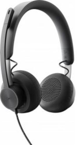 Logitech Zone Wired Zwart