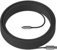 Logitech Strong USB-kabel 10 m 3.2 Gen 2 (3.1 Gen 2) USB A USB C Zwart
