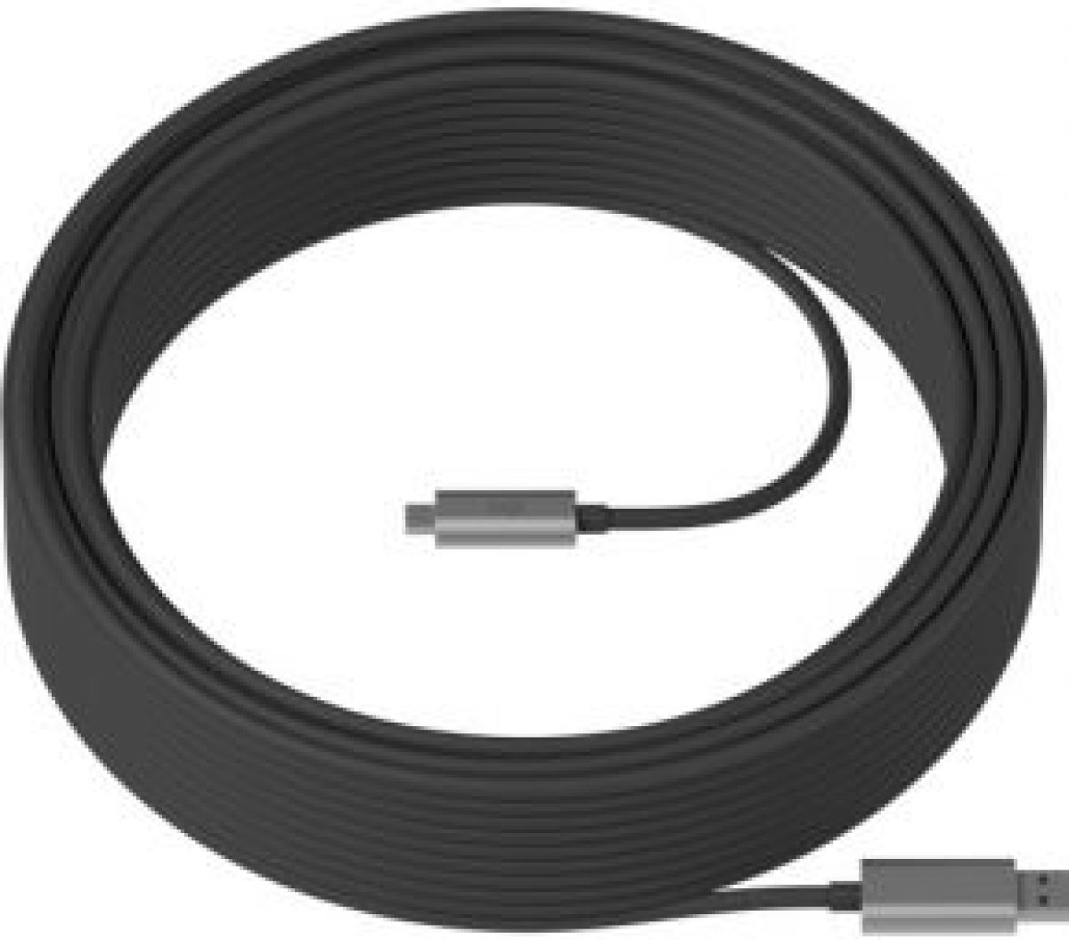 Logitech Strong USB-kabel 10 m 3.2 Gen 2 (3.1 Gen 2) USB A USB C Zwart