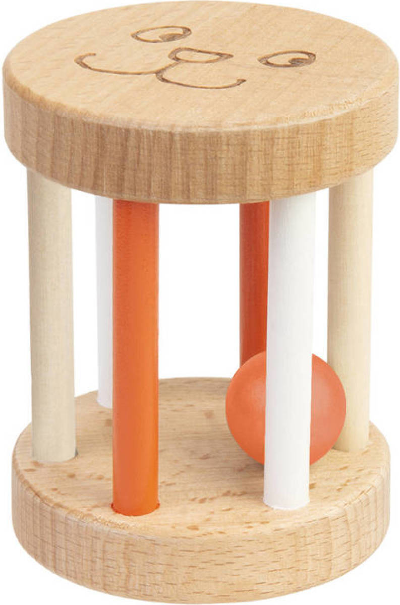 Happy Horse Dikkie Dik FSC Wooden Roll Rattle