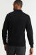 Fred Perry sweater met contrastbies zwart