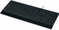 Logitech K280e USB QWERTZ Duits Zwart