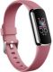 Fitbit Luxe AMOLED Polsband activiteitentracker Roze, Platina
