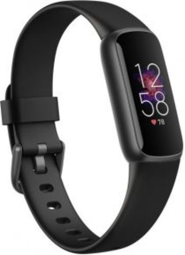 Fitbit Luxe AMOLED Polsband activiteitentracker Zwart, Grafiet