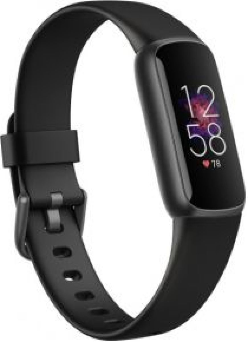Fitbit Luxe AMOLED Polsband activiteitentracker Zwart, Grafiet
