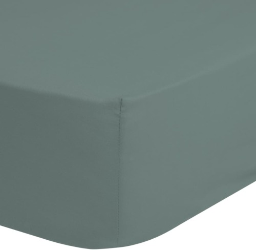 Good Morning Hoeslaken jersey 90/100x220 cm mistgroen
