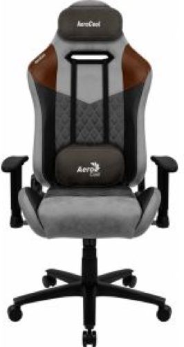 AeroCool DUKE AeroSuede Universele gamestoel Zwart, Bruin, Grijs