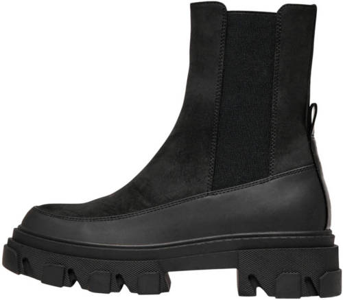 Only ONLTOLA chunky chelsea boots zwart