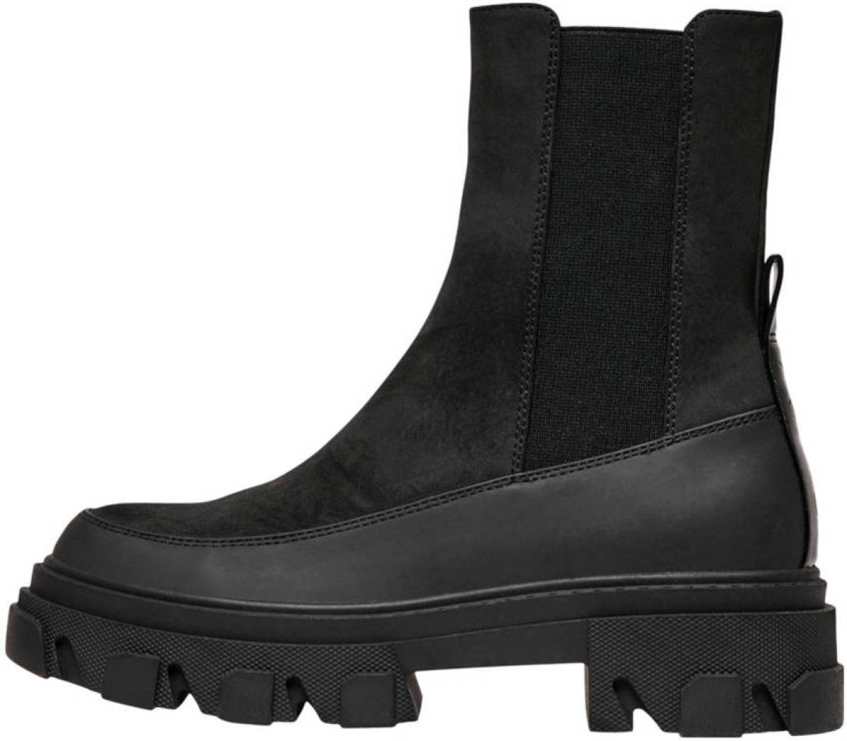 Only ONLTOLA chunky chelsea boots zwart