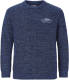 Jan Vanderstorm trui Plus Size Beetu donkerblauw