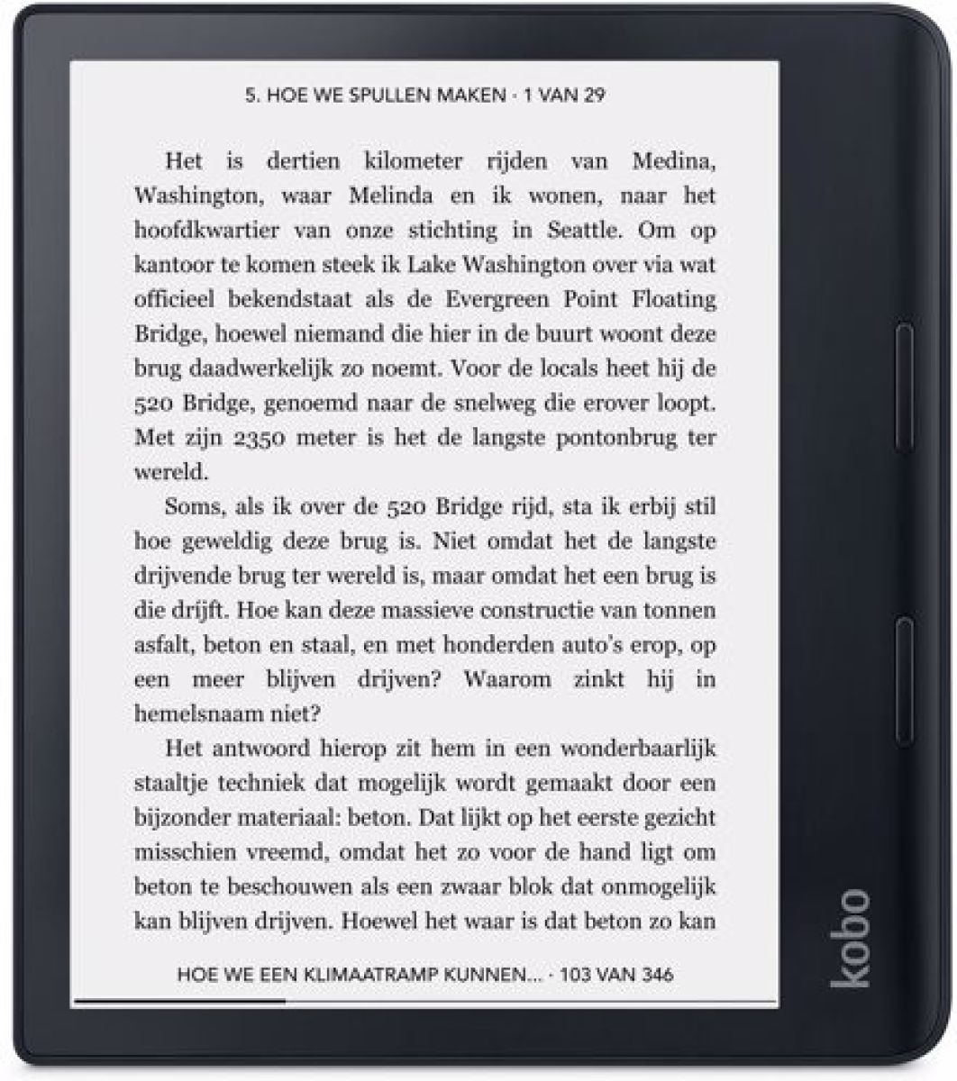 Kobo e-reader Sage