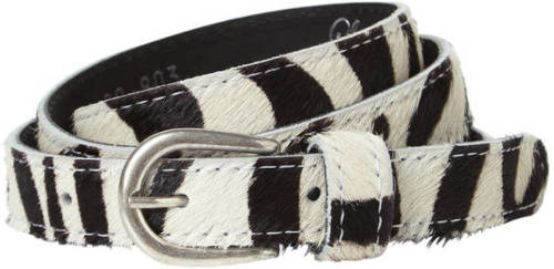 Legend leren riem zebra