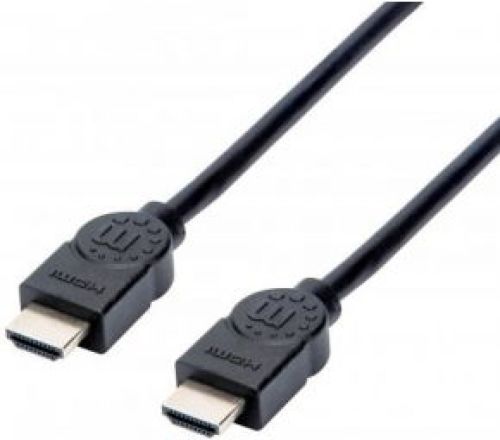 Manhattan 355308 1.5m HDMI Type A (Standard) HDMI Type A (Standard) Zwart HDMI kabel