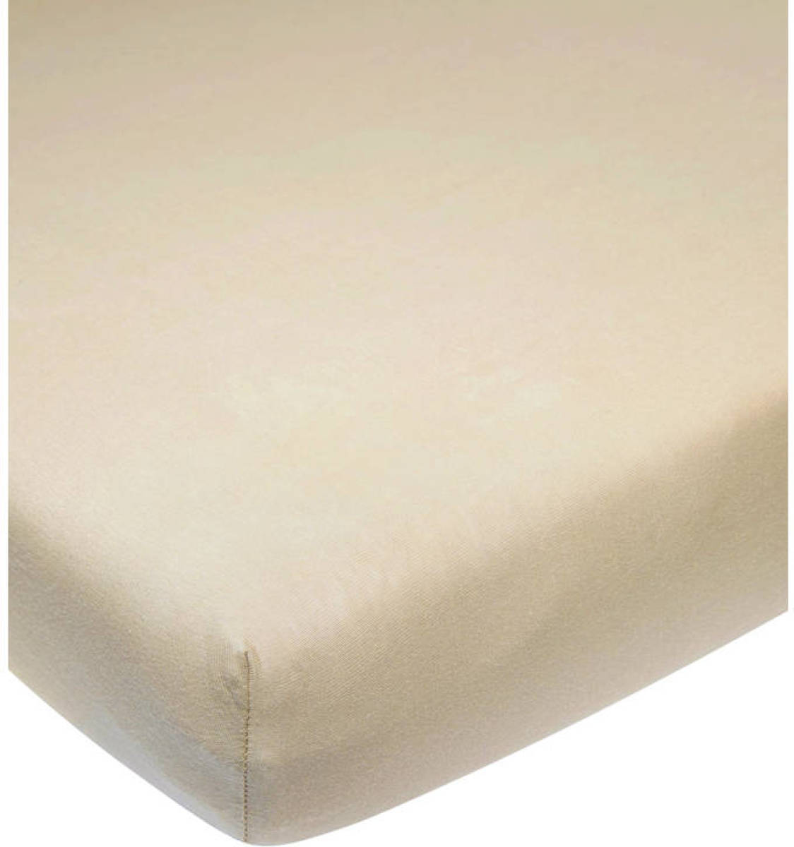 Meyco katoenen junior hoeslaken 70x140/150 cm sand Sand