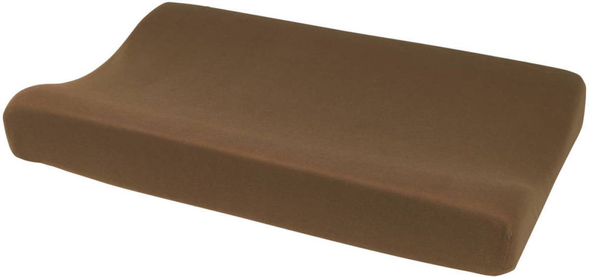 Meyco aankleedkussenhoes Basic jersey chocolate