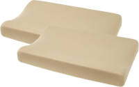 Meyco aankleedkussenhoes - set van 2 Basic jersey sand