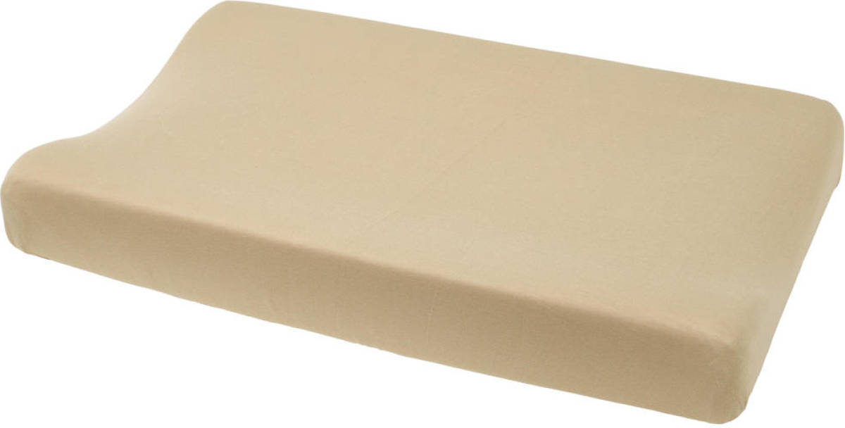 Meyco aankleedkussenhoes Basic jersey zand