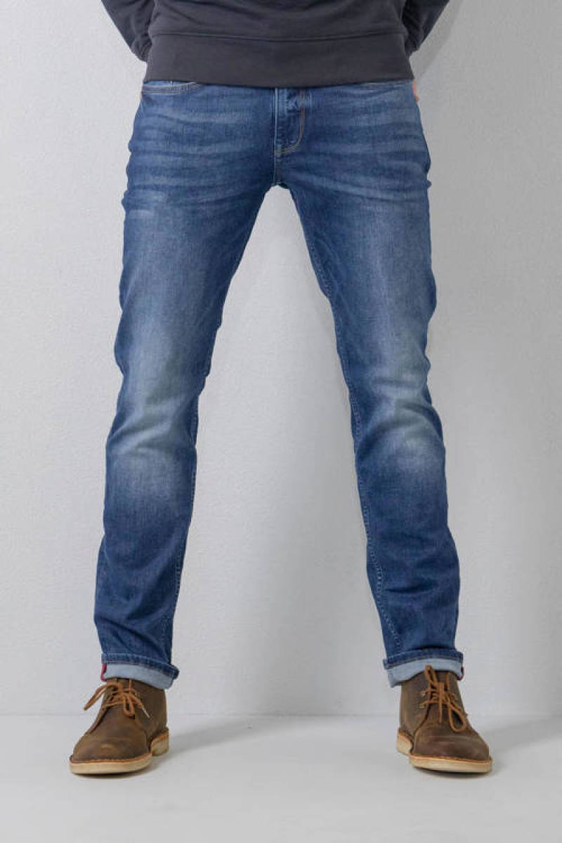 Petrol Industries regular fit jeans RUSSEL met riem 5850 vintage blue
