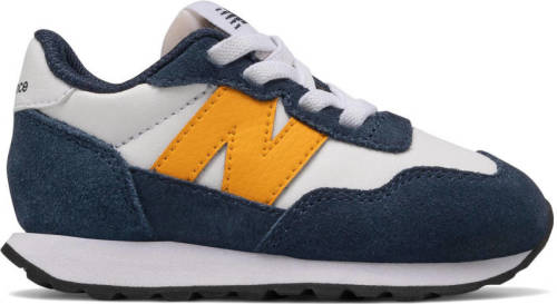 New balance 237 sneakers donkerblauw/wit/geel kopen