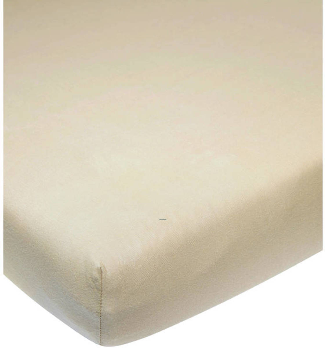 Meyco katoenen wieg hoeslaken 40x80/90 cm sand