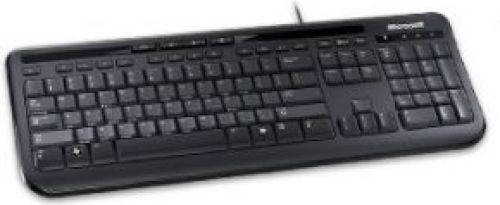 Microsoft Wired Keyboard 600, Black (Qwertz)