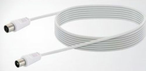 Schwaiger KDSKI50532 coax-kabel 5 m IEC Wit