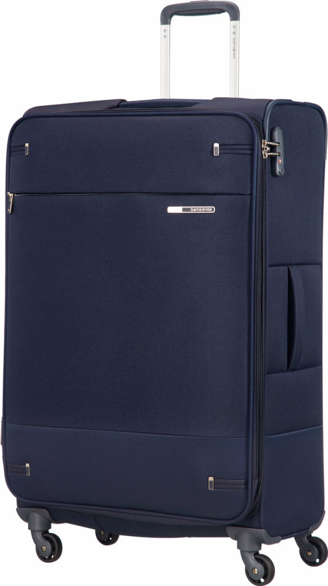Samsonite Base Boost Expandable Spinner 78cm Navy Blue