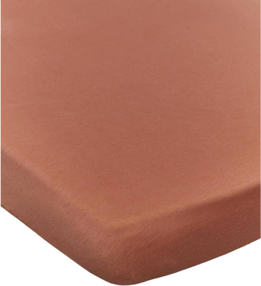 WildWood katoenen baby ledikant hoeslaken 70x140 cm Muted Clay
