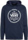 Vans hoodie met logo donkerblauw