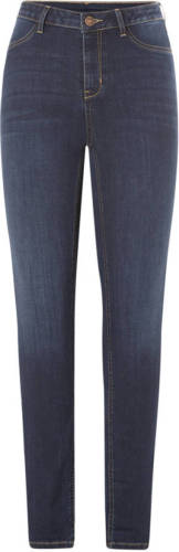 Base Level by Yest high waist skinny jeans Fay blauw