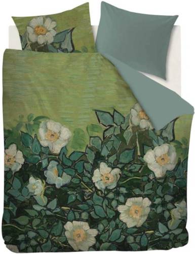 Beddinghouse x Van Gogh Museum - BH GOGH Wild Roses Green 240x200/220