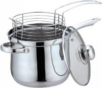 KINGHOFF 4581 frietpan - 3,6L - rvs - alle warmtebronnen