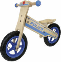 Kids Club Loopfiets Politie Loopfiets Met 2 Wielen 12 Inch Jongens Blauw