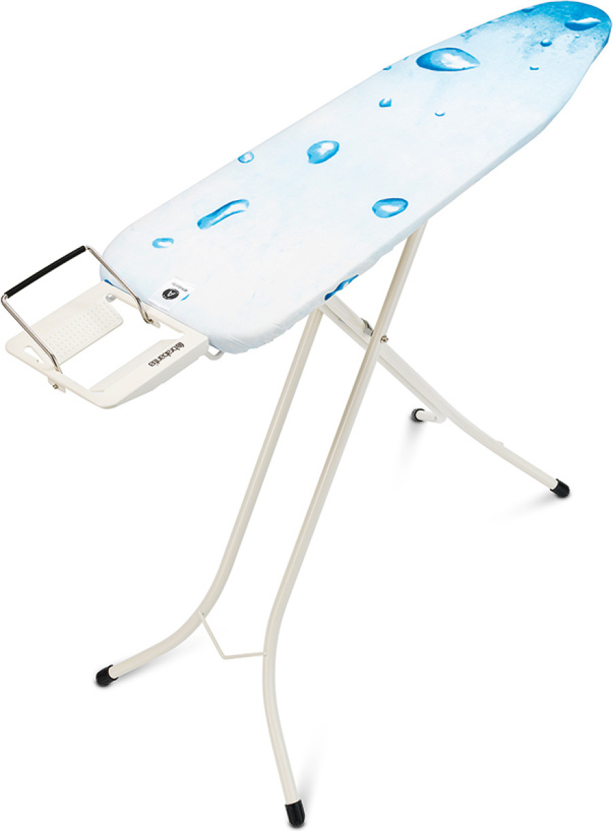 Brabantia Ice Water strijkplank A - met strijkijzerhouder - 110 x 30 cm