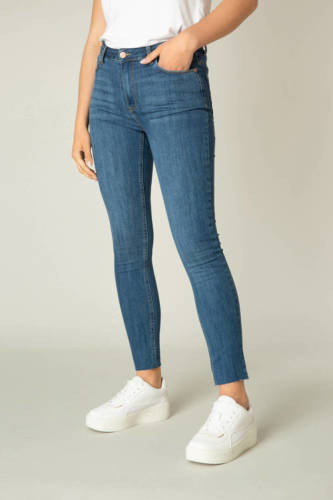 Base Level by Yest high waist skinny jeans Ann blauw