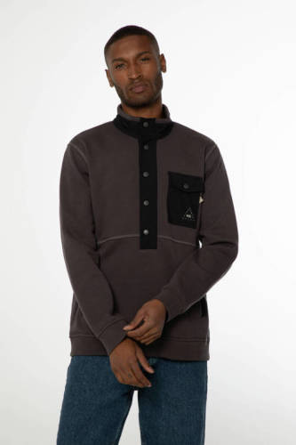 NXG by Protest sweater Norwayd donkergrijs